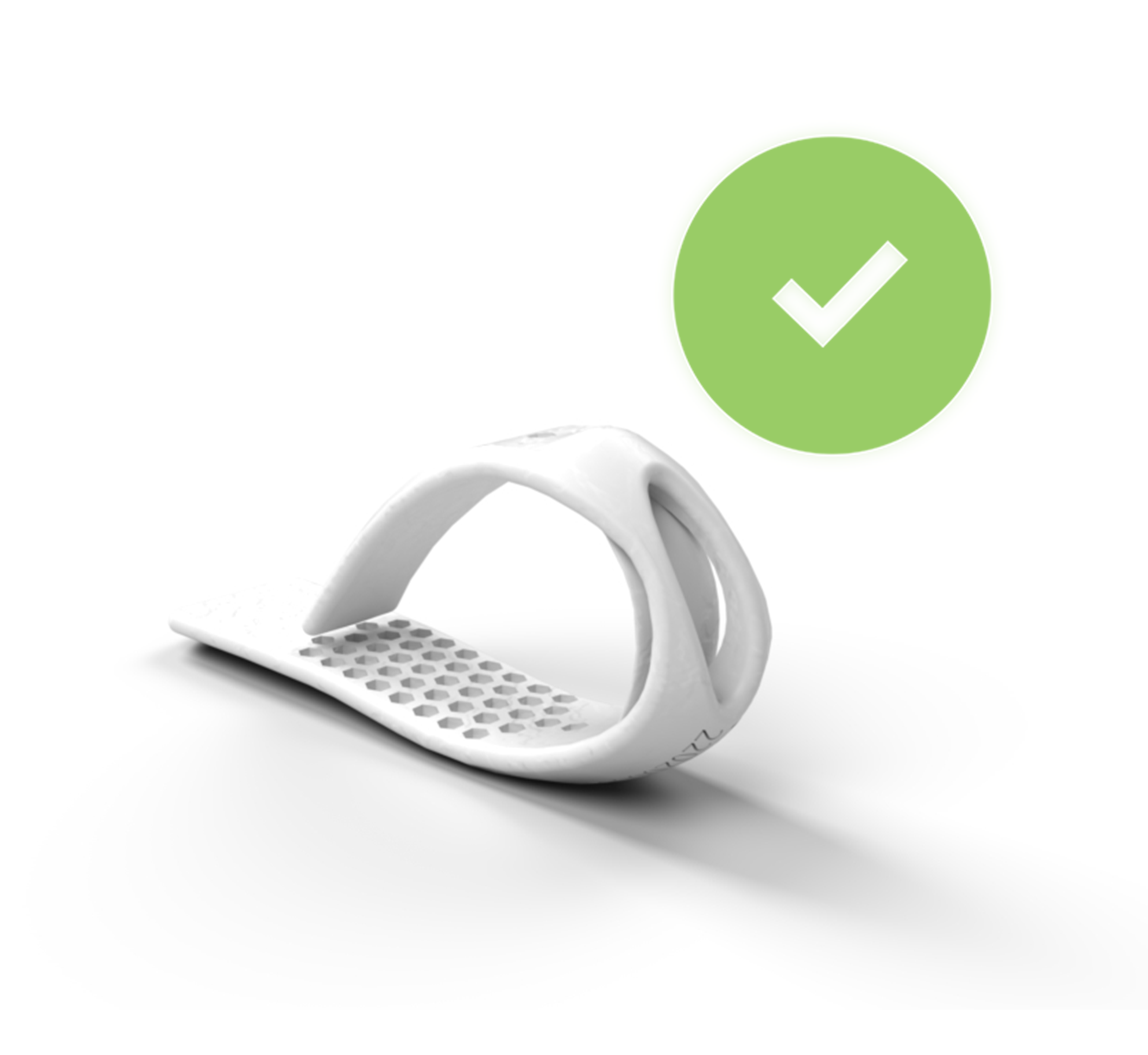 Cap Clips For Work Caps N Lock® | White | Work From Home